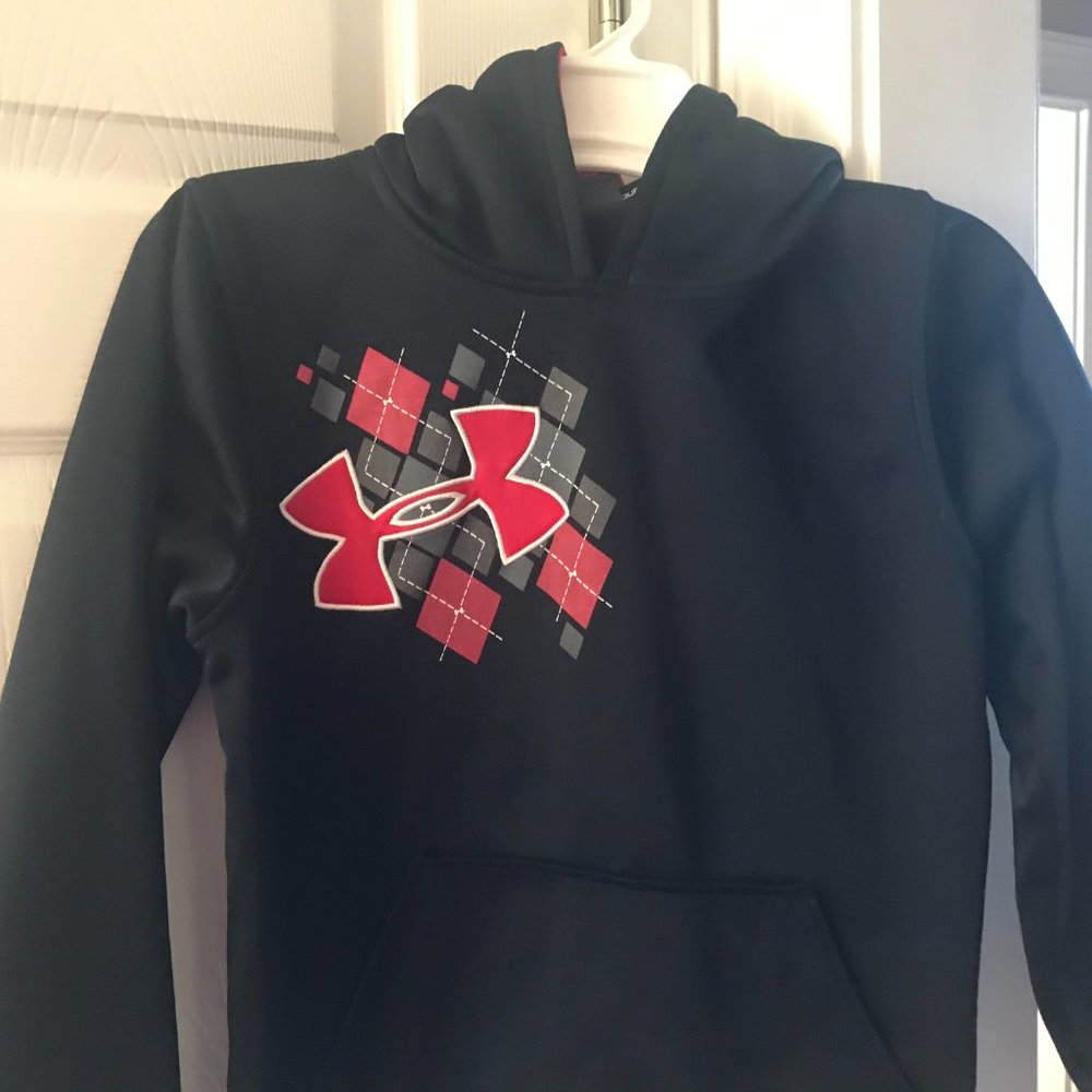 Boy's Under Armour Loose Hoodie Sweatshirt, Size M